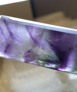 Alternative view of Rainbow Fluorite Polished Tower