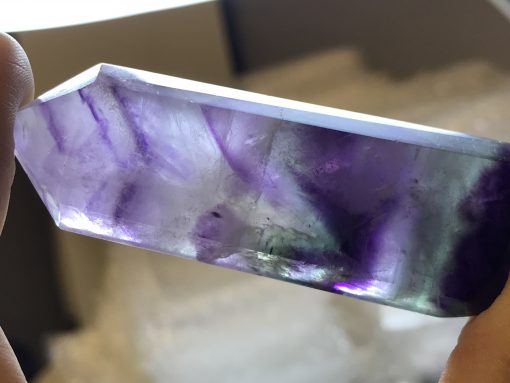 Rainbow Fluorite Polished Tower - Image 2