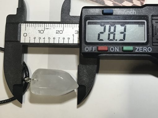 Clear Quartz Point Pendant - Image 3
