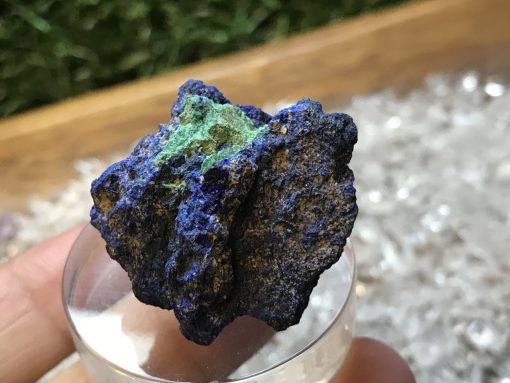 Azurite botryoidal ball shape specimen - Image 8