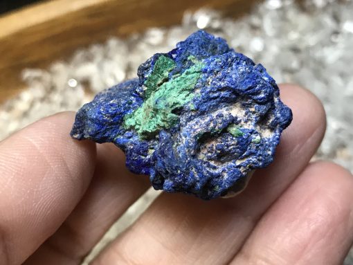 Azurite botryoidal ball shape specimen