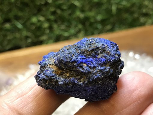 Azurite botryoidal ball shape specimen - Image 6
