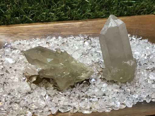 Tibetan Citrine cluster set