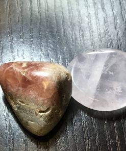 Rhodocrosite - Rose Quartz - Love & Harmony Healing Crystal Set