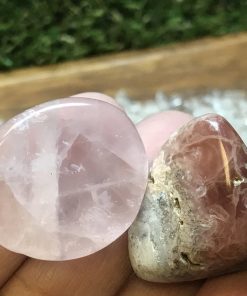Alternative view of Rhodocrosite - Rose Quartz - Love & Harmony Healing Crystal Set