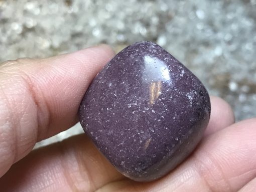 Black Tourmaline - Lepidolite - Worry & Stress Healing Crystal set - Image 3