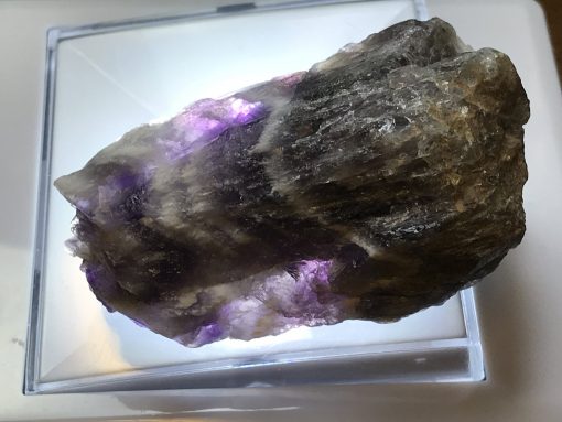 Chevron Amethyst rough 2 pieces set - Image 2