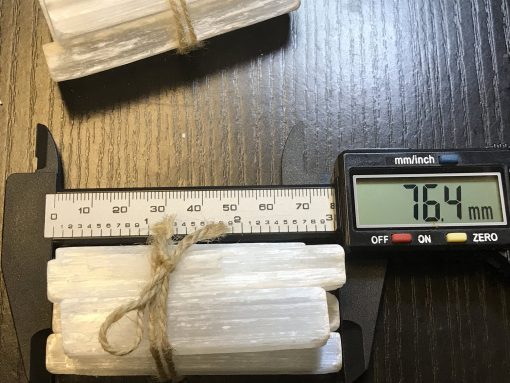 Selenite raw sticks 5 pieces per bundle - Image 2