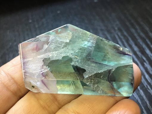 Rainbow Fluorite freeform polished slab - Image 2