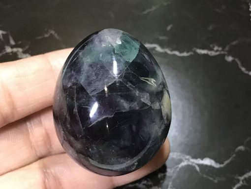 Rainbow Fluorite Egg - Image 2