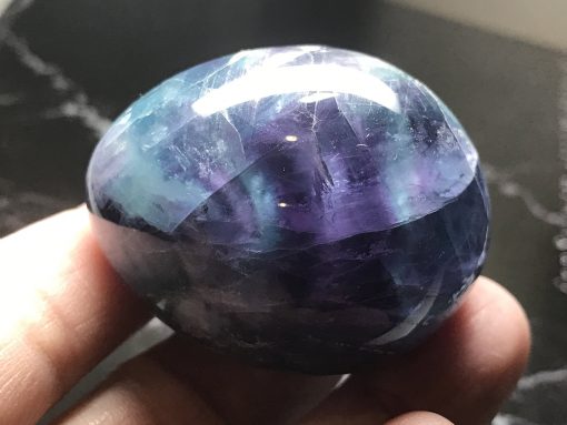 Rainbow Fluorite Egg - Image 4
