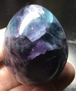 Rainbow Fluorite Egg