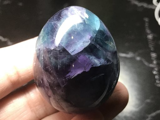 Rainbow Fluorite Egg