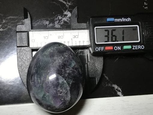 Rainbow Fluorite Egg - Image 9
