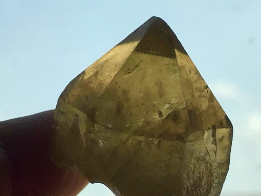 Natural Congo African Citrine point - Kundalini Quartz - Image 3
