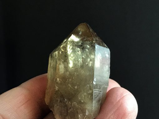 Natural Congo African Citrine point - Kundalini Quartz