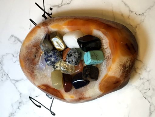 Carnelian handcrafted dish - Image 6