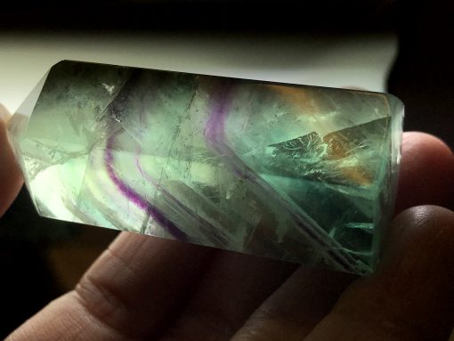 Rainbow Fluorite Polished Tower - Image 4