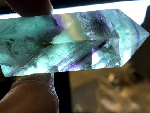 Rainbow Fluorite Polished Tower - Image 5