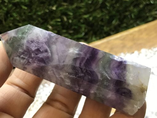 Rainbow Fluorite Polished Tower - Image 3