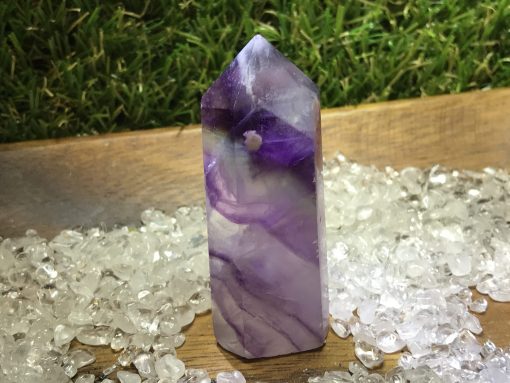 Rainbow Fluorite Polished Tower - Image 3
