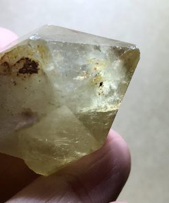 Alternative view of Natural Congo African Citrine point – Kundalini Quartz