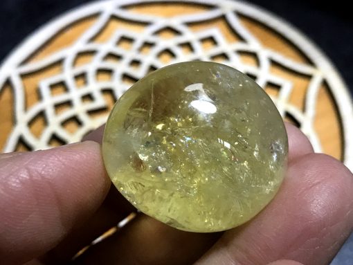 Citrine Tumbled Stone from Brazil - High Quality Grade - Image 2