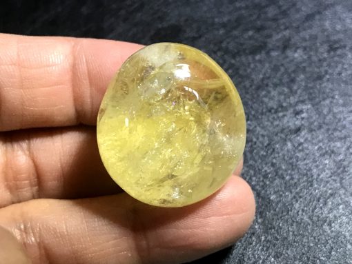 Citrine Tumbled Stone from Brazil - High Quality Grade - Image 3