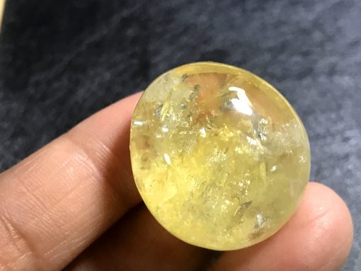 Citrine Tumbled Stone from Brazil - High Quality Grade - Image 4