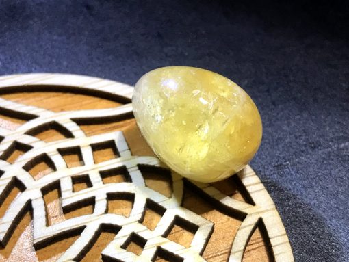 Citrine Tumbled Stone from Brazil - High Quality Grade - Image 2