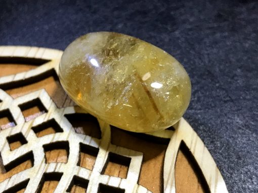 Citrine Tumbled Stone from Brazil - High Quality Grade