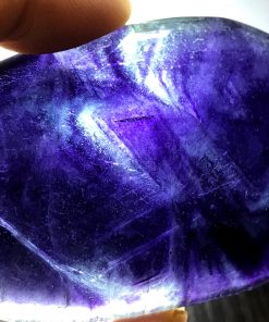 Rainbow Fluorite Palm Stone no.78