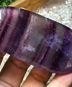Rainbow Fluorite Palm Stone no.926