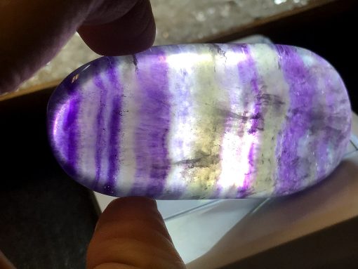 Rainbow Fluorite Palm Stone no.926 - Image 2