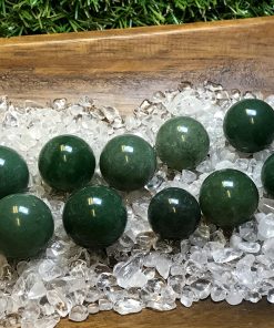 Green Aventurine mini spheres