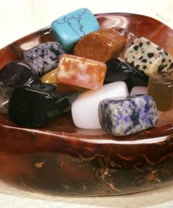 Carnelian handcrafted crystal dish bowl (0320)