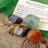 students crystal healing pouch