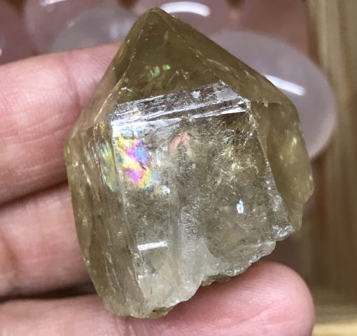 Natural Congo African Citrine point - Kundalini Quartz 2007010265 - Image 2