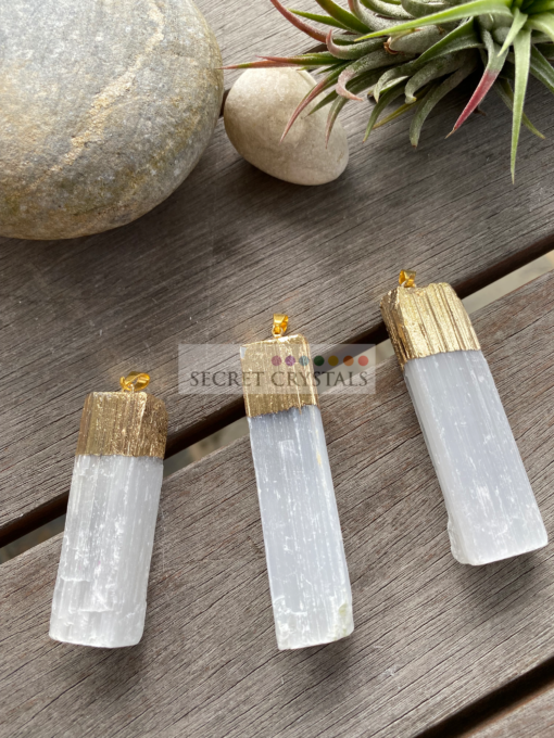 Selenite Pendant